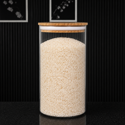 Pote Hermético de Vidro 1,5L Transparente