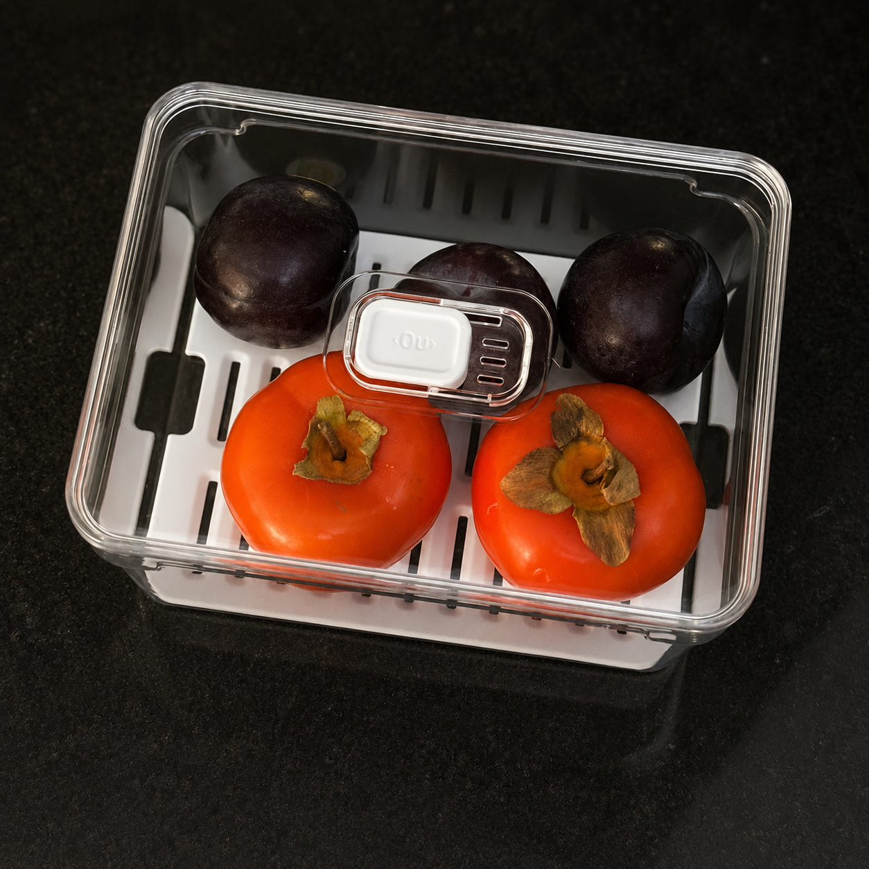 Organizador Clear Fresh 2,2L Transparente